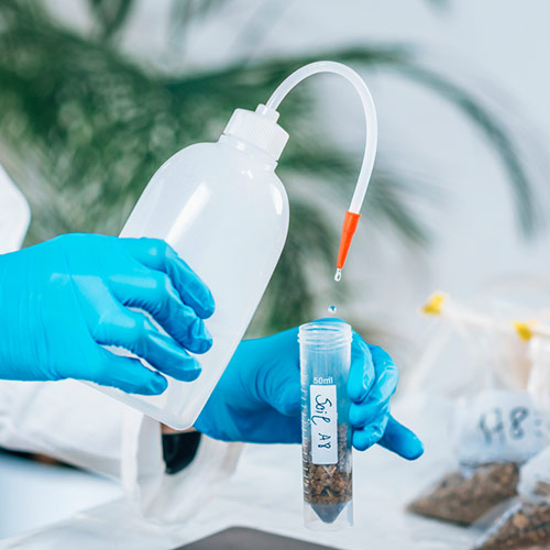 Soil testing and analysis