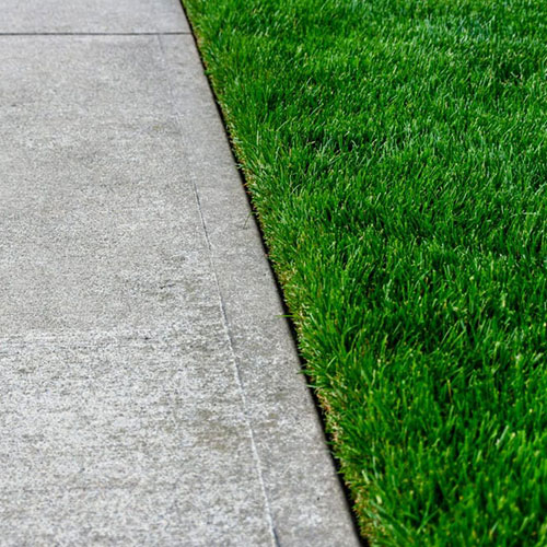 Ongoing edging maintenance